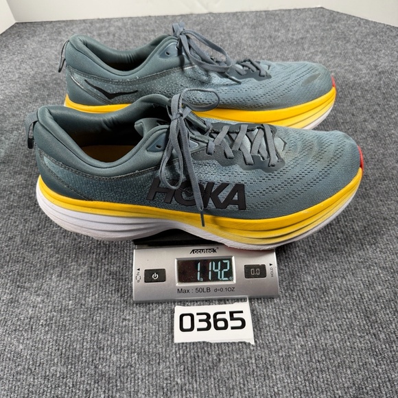 Hoka One One Bondi 8 Mens 14D Running Shoes Gym Walking 1123202-GBMS - Picture 9 of 9